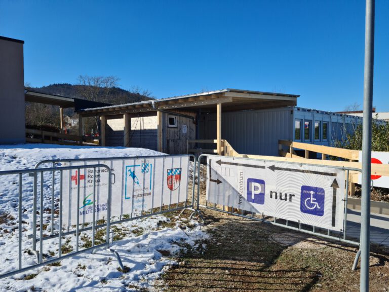 Impfzentrum Miltenberg – schon lange einsatzbereit