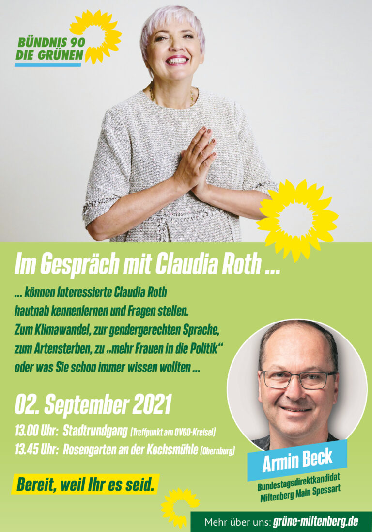 KV: Im Gespräch mit Claudia Roth und Armin Beck