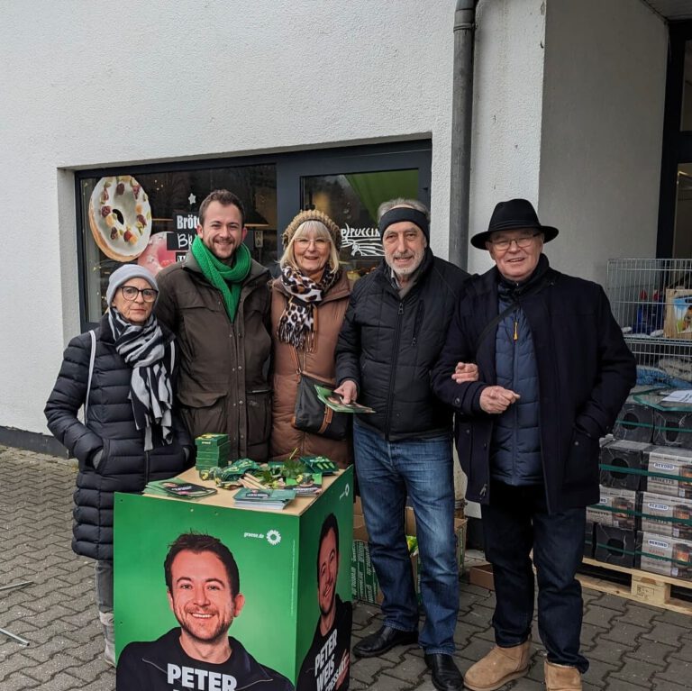 Wahlinfostand Kleinwallstadt