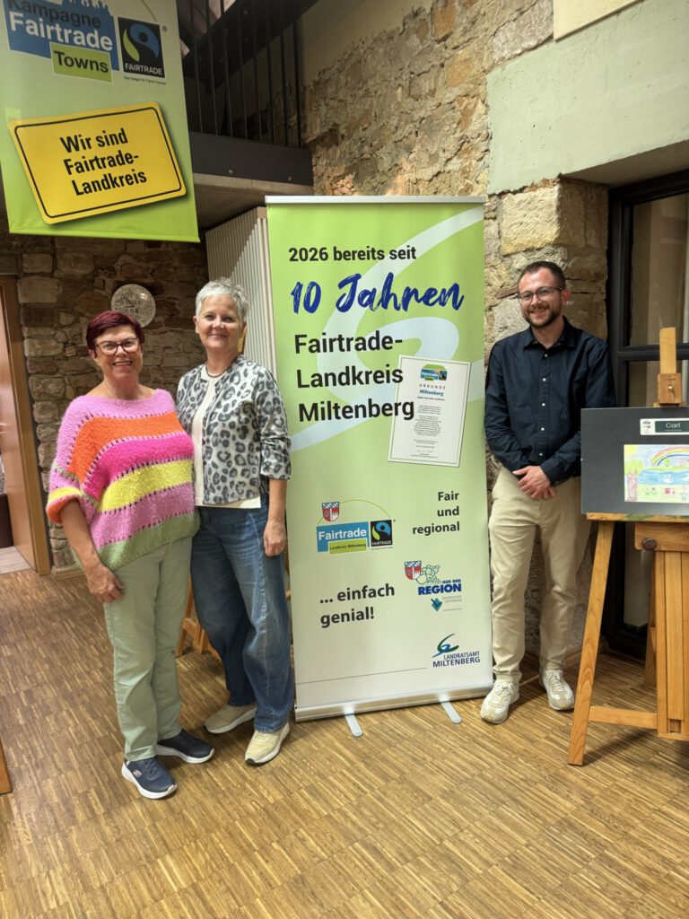 Jubiläumsfeier 10 Jahre Fairtrade Landkreis Miltenberg in Kleinwallstadt